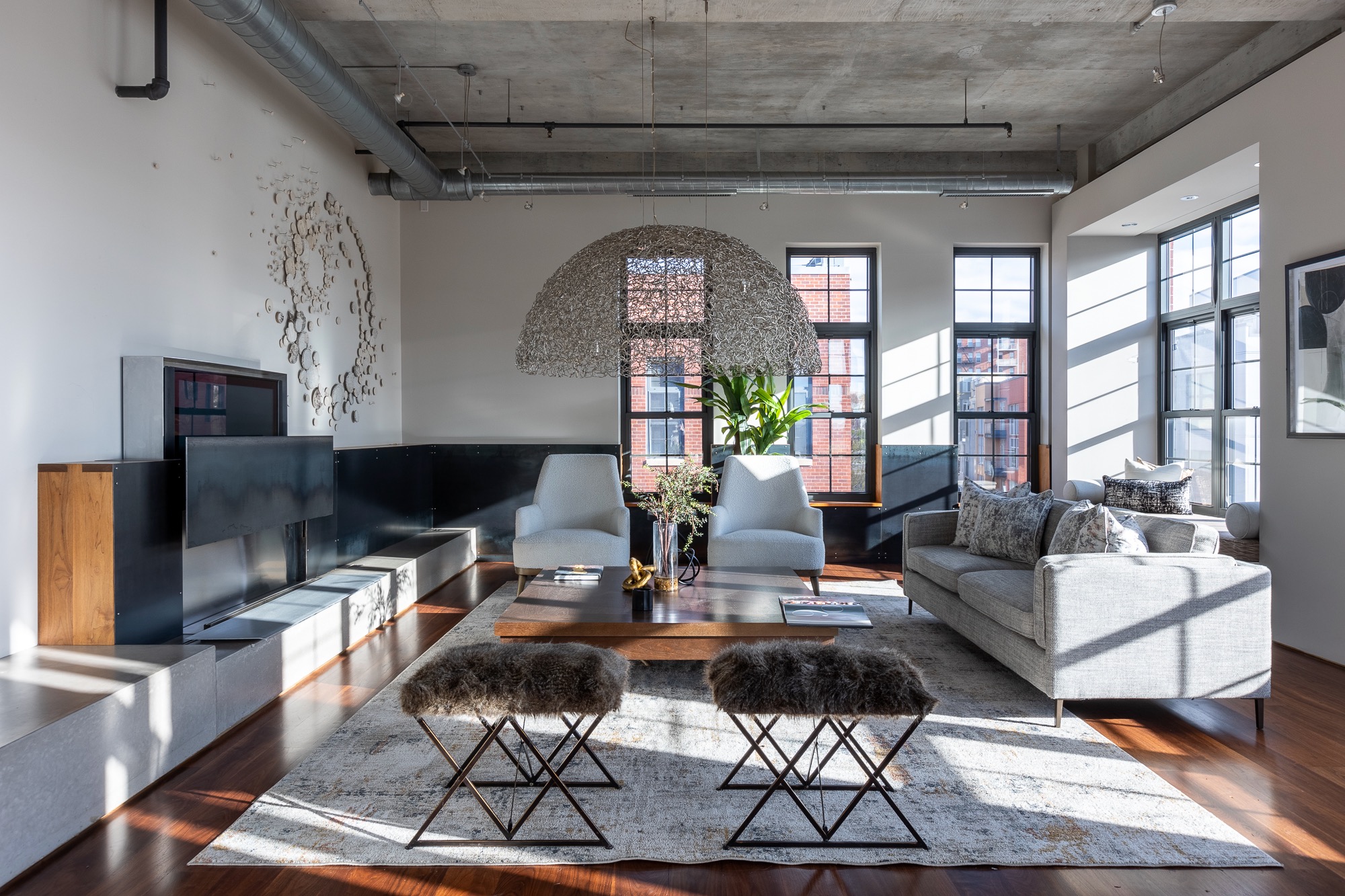View of Spectacular Adams Morgan Penthouse Loft | The Georgetown Dish